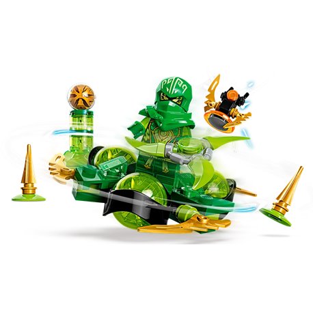 LEGO Ninjago 71779 Smocza moc Lloyda - obrót spinjitzu