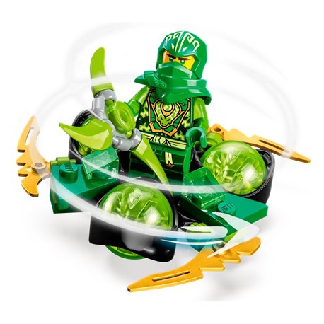 LEGO Ninjago 71779 Smocza moc Lloyda - obrót spinjitzu