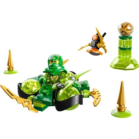 LEGO Ninjago 71779 Smocza moc Lloyda - obrót spinjitzu