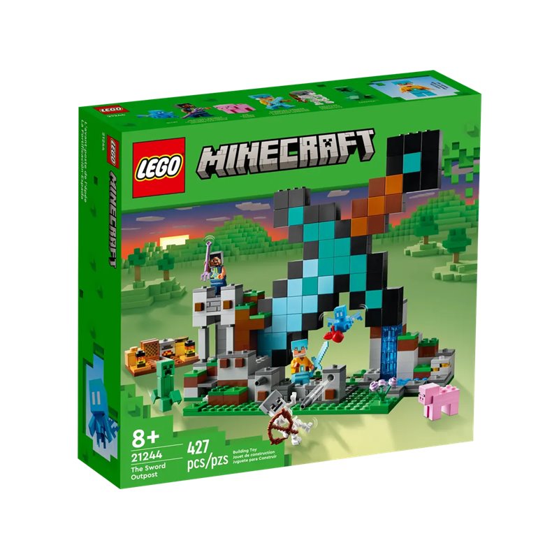 LEGO Minecraft 21244 Bastion miecza