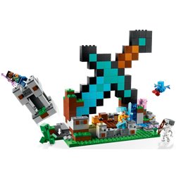 LEGO Minecraft 21244 Bastion miecza