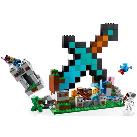 LEGO Minecraft 21244 Bastion miecza