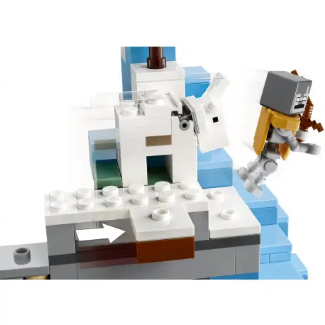 LEGO Minecraft 21243 Ośnieżone szczyty