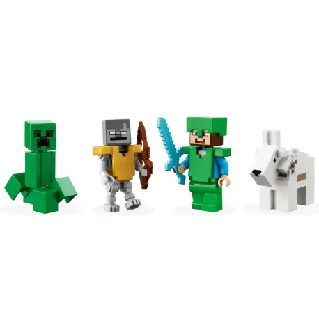 LEGO Minecraft 21243 Ośnieżone szczyty