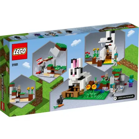 LEGO Minecraft 21181 Królicza farma