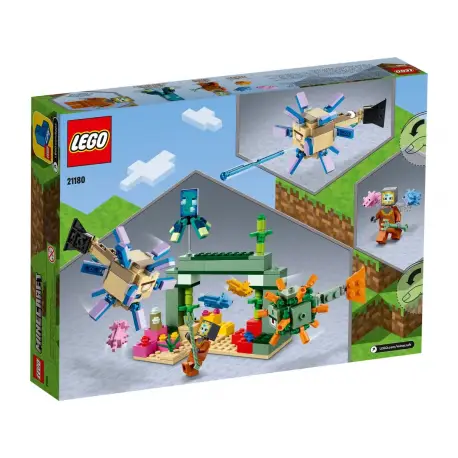 LEGO Minecraft 21180 Walka ze strażnikami