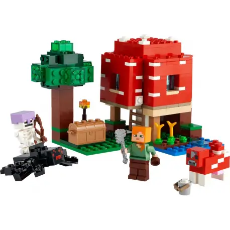 LEGO Minecraft 21179 Dom w grzybie