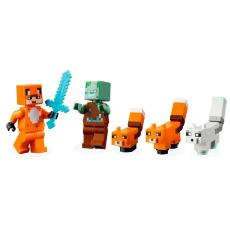 LEGO Minecraft 21178 Siedlisko lisów