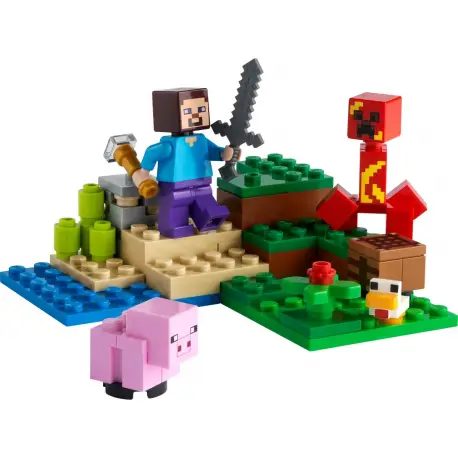 LEGO Minecraft 21177 Zasadzka Creepera