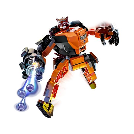 LEGO Marvel 76243 Mechaniczna zbroja Rocketa