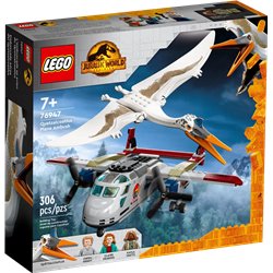 LEGO Jurassic World 76947 Kecalkoatl: zasadzka z samolotem