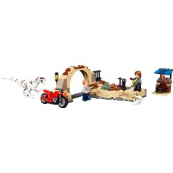 LEGO Jurassic World 76945 Atrociraptor: pościg na motocyklu