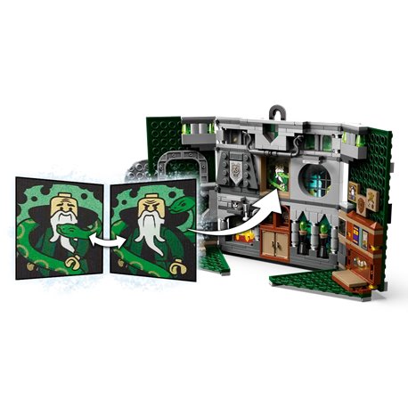 LEGO Harry Potter 76410 Flaga Slytherinu