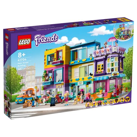 LEGO Friends 41704 Budynki przy głównej ulicy