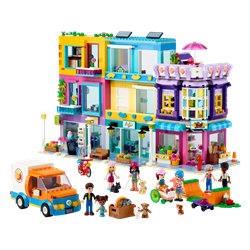 LEGO Friends 41704 Budynki przy głównej ulicy