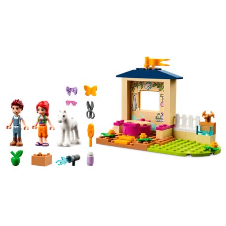 LEGO Friends 41696 Kąpiel dla kucyków w stajni