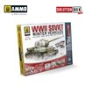 Ammo by Mig: Solution Box Mini 20 - WWII Soviet Winter Vehicles - Colors and Weathering System
