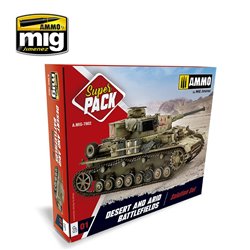Ammo by Mig: Super Pack - Desert and Arid Battlefields Solution Set