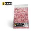 Ammo by Mig: Pink and Gold Marble - Square Die-Cut Marble Tiles (2)