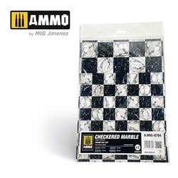 Ammo by Mig: Checkered Marble - Round Die-Cut (2)