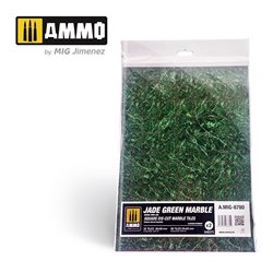 Ammo by Mig: Jade Green Marble - Square Die-Cut Marble Tiles (2)