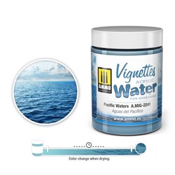 Ammo by Mig: Acrylic Water - Vignettes - Pacific Waters (100 ml)