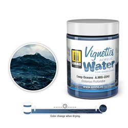 Ammo by Mig: Acrylic Water - Vignettes - Deep Oceans (100 ml)