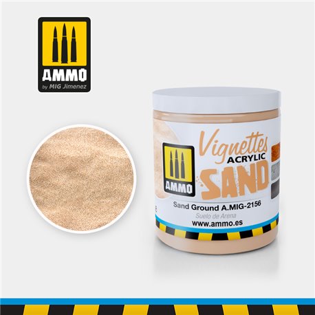 Ammo by Mig: Acrylic Mud - Vignettes - Sand Ground (100 ml)