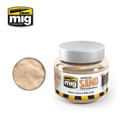 Ammo by Mig: Acrylic Mud for Dioramas - Sand Ground (250 ml)