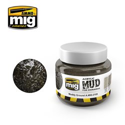Ammo by Mig: Acrylic Mud for Dioramas - Muddy Ground (250 ml)
