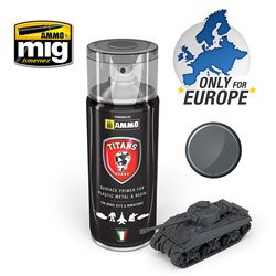 Ammo by Mig: Titans Matt Primer - Panzergrau German Dark Grey