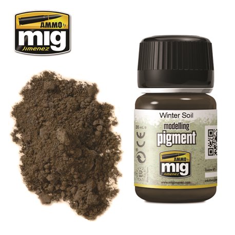Ammo by Mig: Modelling Pigment - Winter Soil (35 ml)