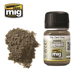 Ammo by Mig: Modelling Pigment - City Dark Dust (35 ml)