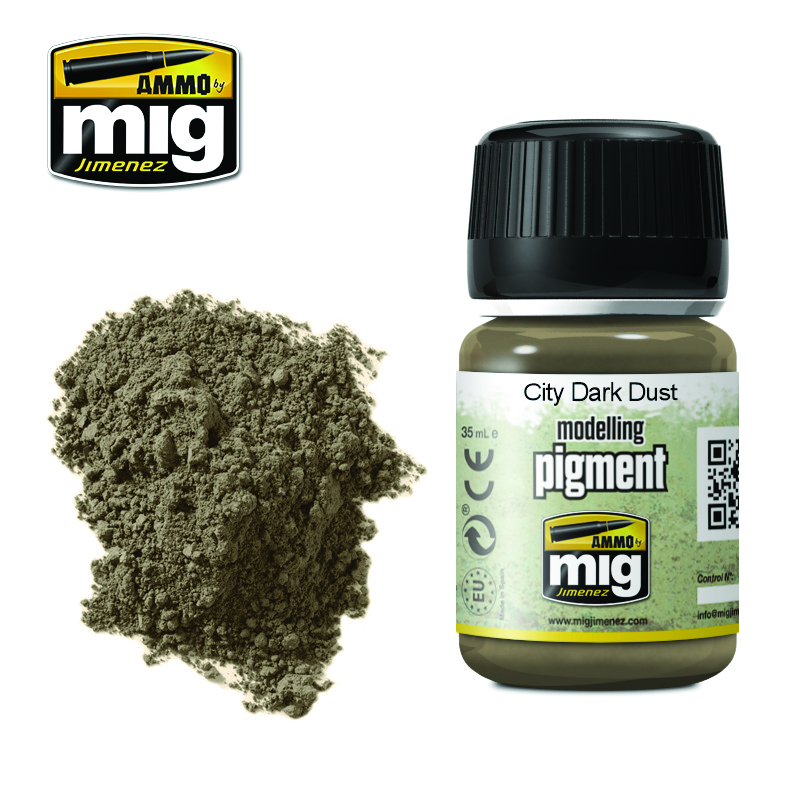 Ammo by Mig: Modelling Pigment - City Dark Dust (35 ml)