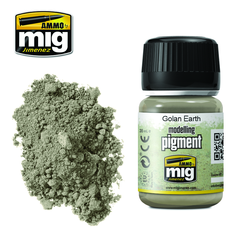 Ammo by Mig: Modelling Pigment - Golan Earth (35 ml)