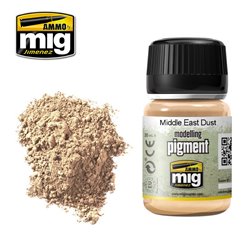 Ammo by Mig: Modelling Pigment - Middle East Dust (35 ml)