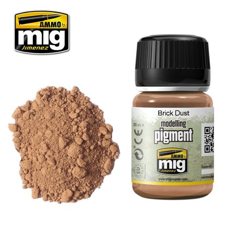 Ammo by Mig: Modelling Pigment - Brick Dust (35 ml)