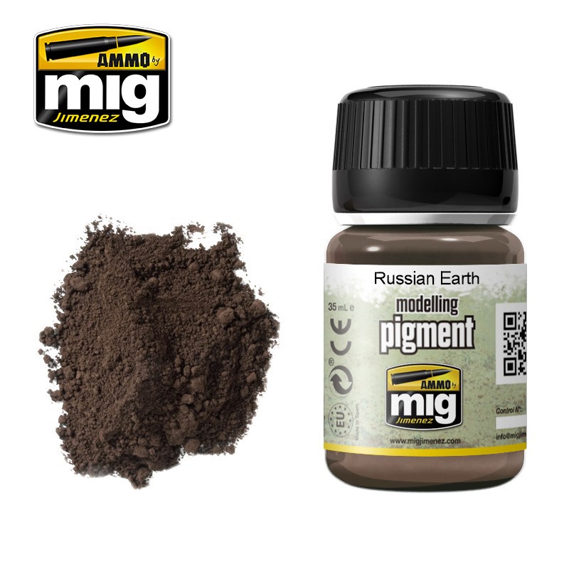 Ammo by Mig: Modelling Pigment - Russian Earth (35 ml)