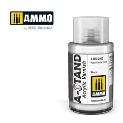 Ammo by Mig: A-Stand Acrylic Varnish - Aqua Gloss Clear (30 ml)