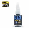 Ammo by Mig: Black Slow Dry Cyanoacrylate (21 g)