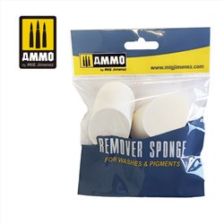 Ammo by Mig: Remover Sponge for Washes & Pigments - Split Face Weathering Blending Pad (2)