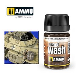 Ammo by Mig: Enamel Wash - Afrika Korps Wash