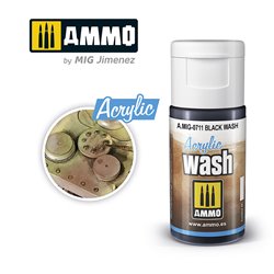 Ammo by Mig: Acrylic Wash - Black Wash
