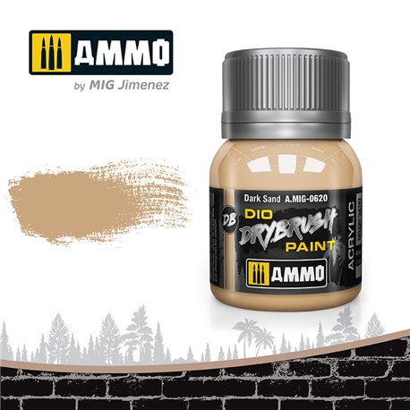 Ammo by Mig: DIO Drybrush - Dark Sand