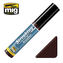 Ammo by Mig: Streaking Brusher - Red Brown
