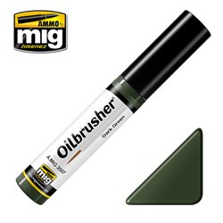 Ammo by Mig: Oilbrusher - Dark Green (10 ml)