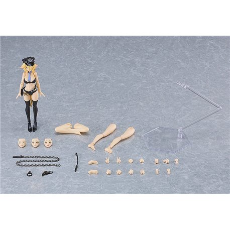 Guilty Princess Plastic Model Kit PLAMAX GP-09 Underwear Girl Body Prison Guard Luisa 16 cm (przedsprzedaż)