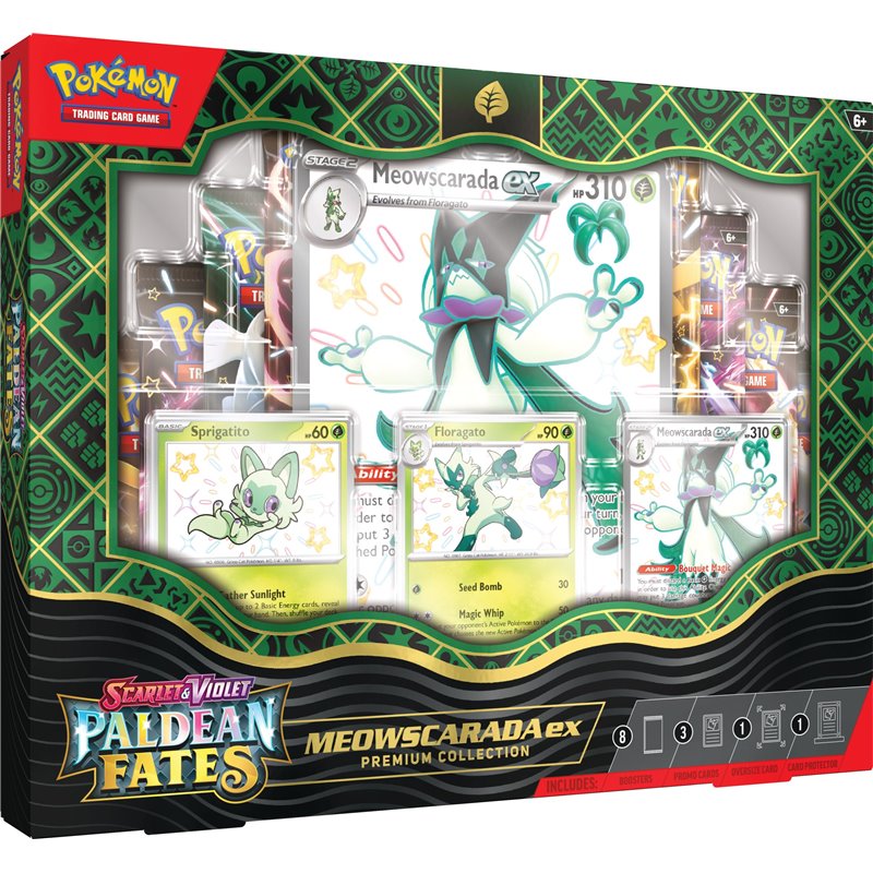 Pokemon TCG: Pladea Fates Premium Collections Meowscarada ex (przedsprzedaż)