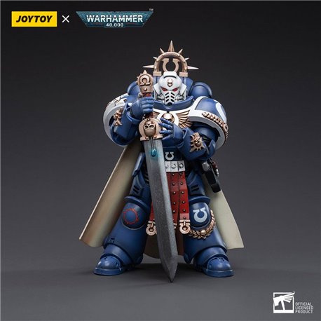 Warhammer 40k Action Figure 1/18 Ultramarines Primaris Captain 12 cm (przedsprzedaż)