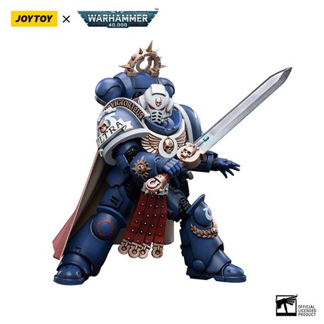 Warhammer 40k Action Figure 1/18 Ultramarines Primaris Captain 12 cm (przedsprzedaż)